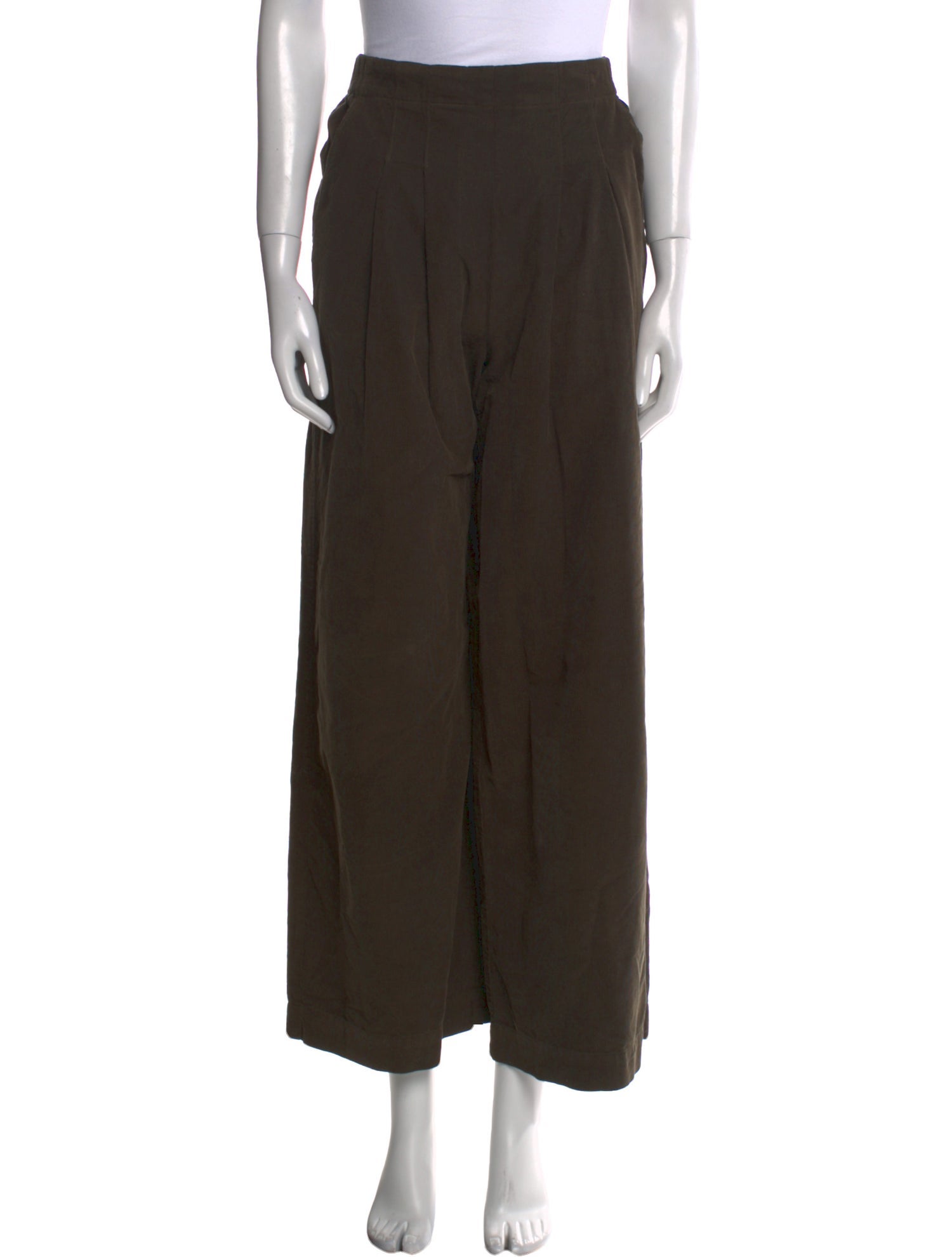Black Crane Wide Leg Pants