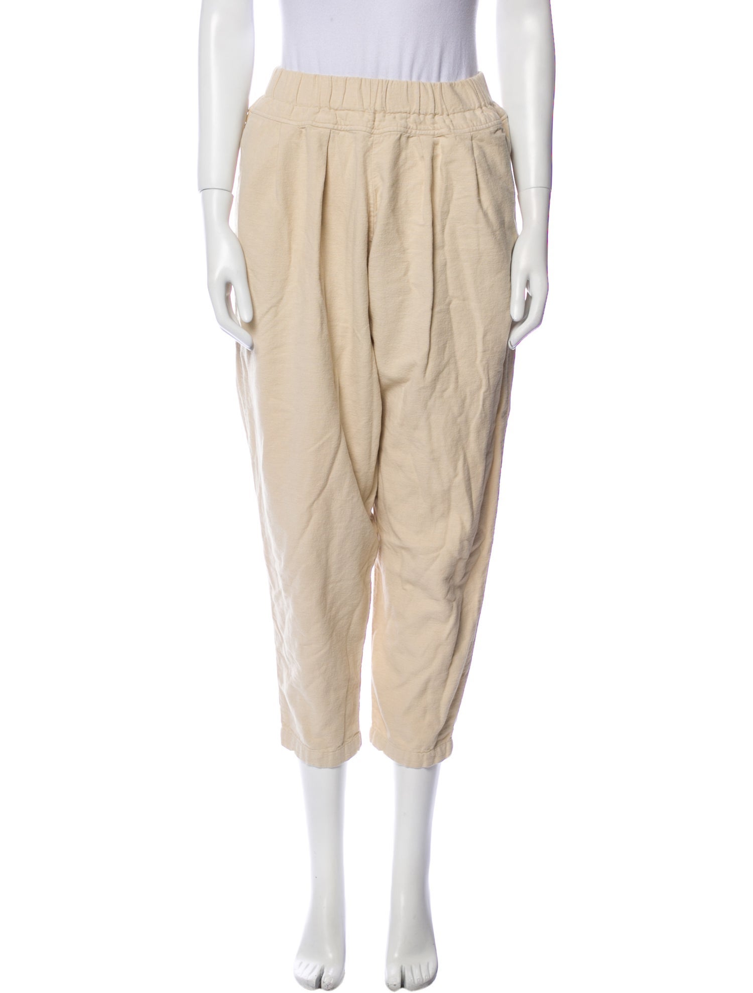 Black Crane Straight Leg Pants