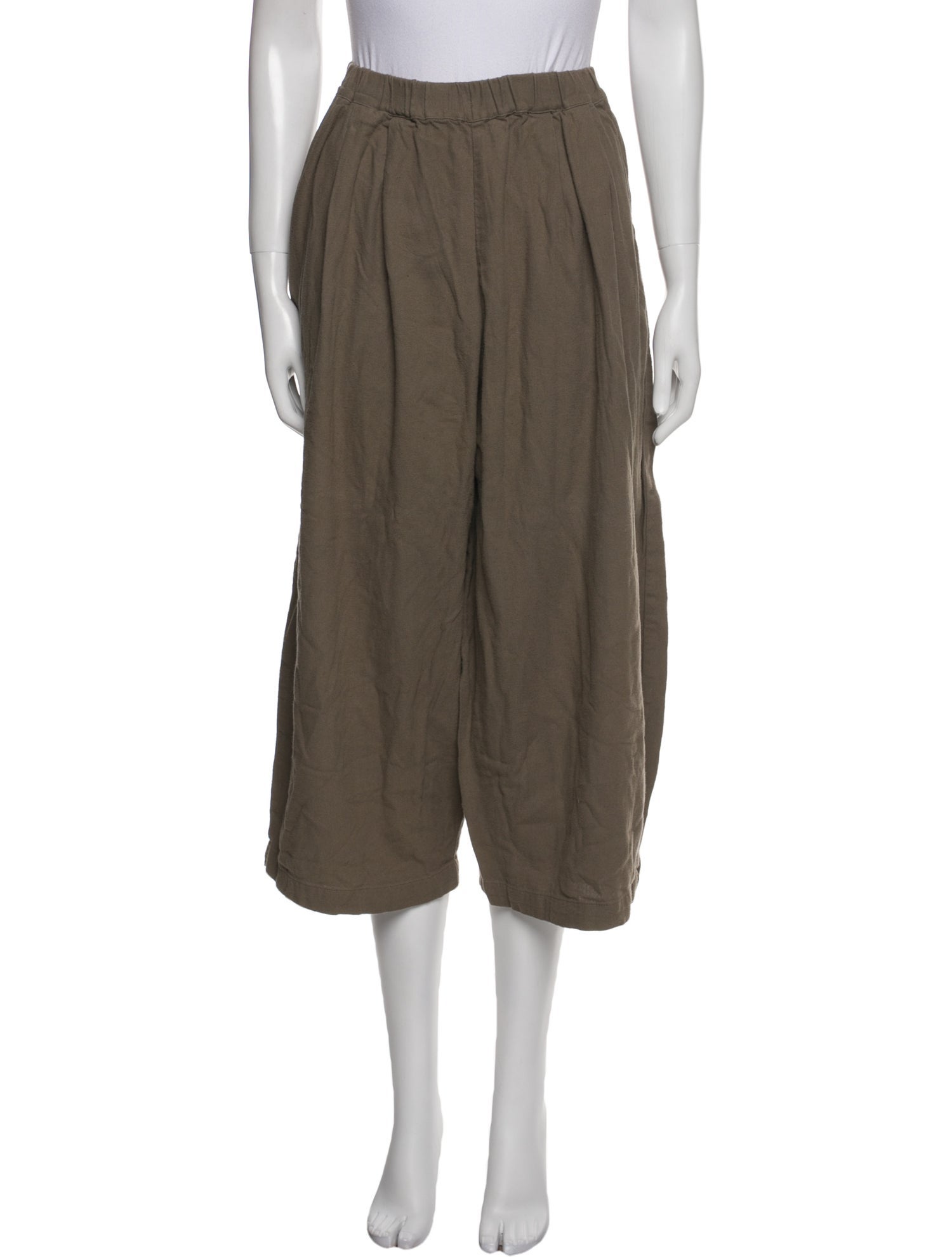 Black Crane Wide Leg Pants