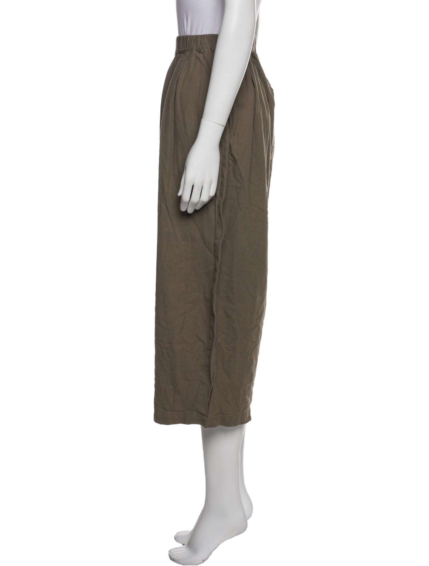 Black Crane Wide Leg Pants