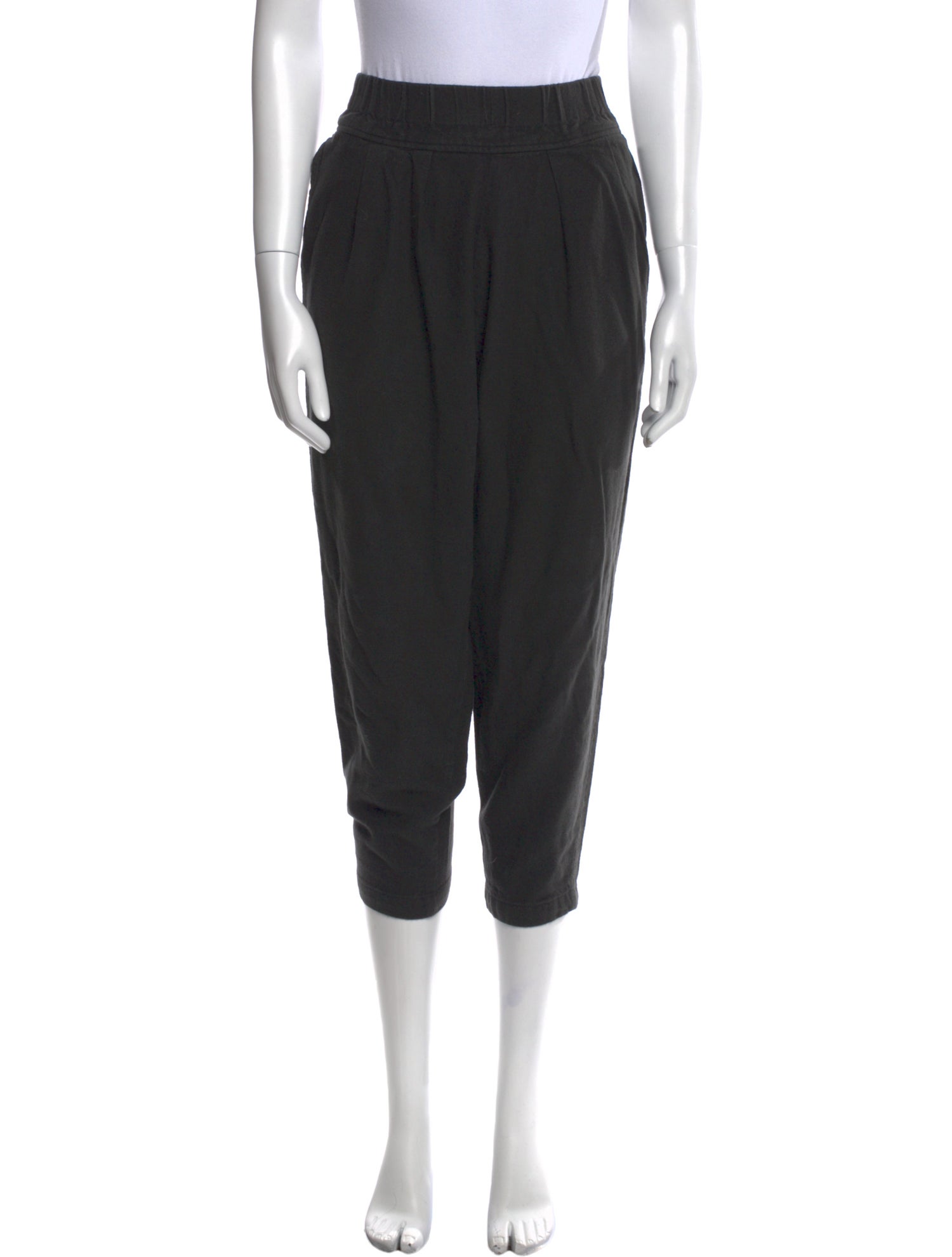 Black Crane Straight Leg Pants