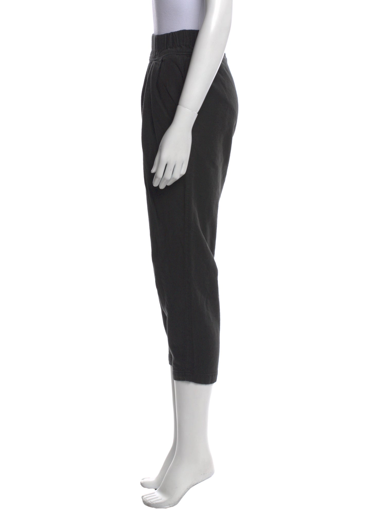 Black Crane Straight Leg Pants