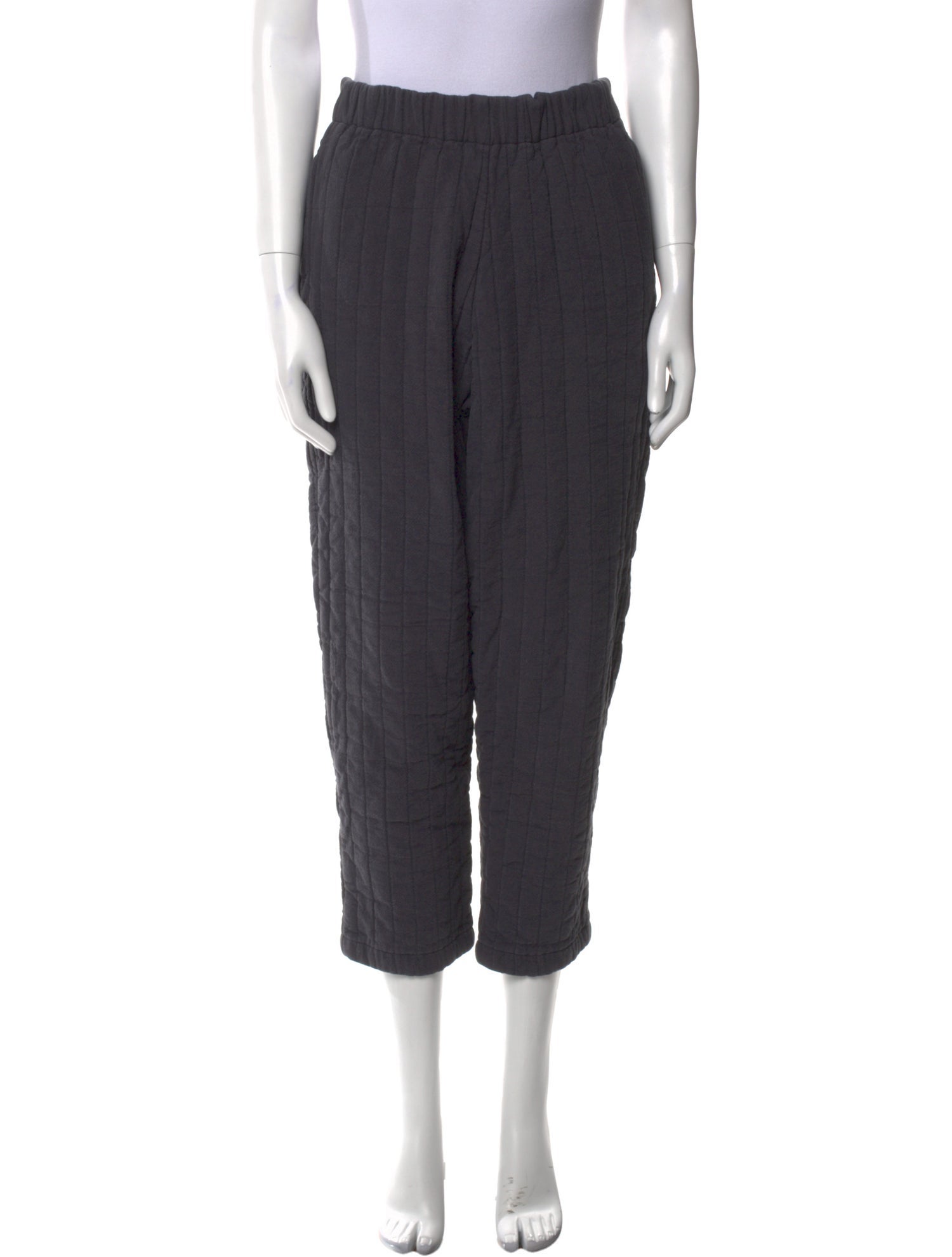 Black Crane Straight Leg Pants