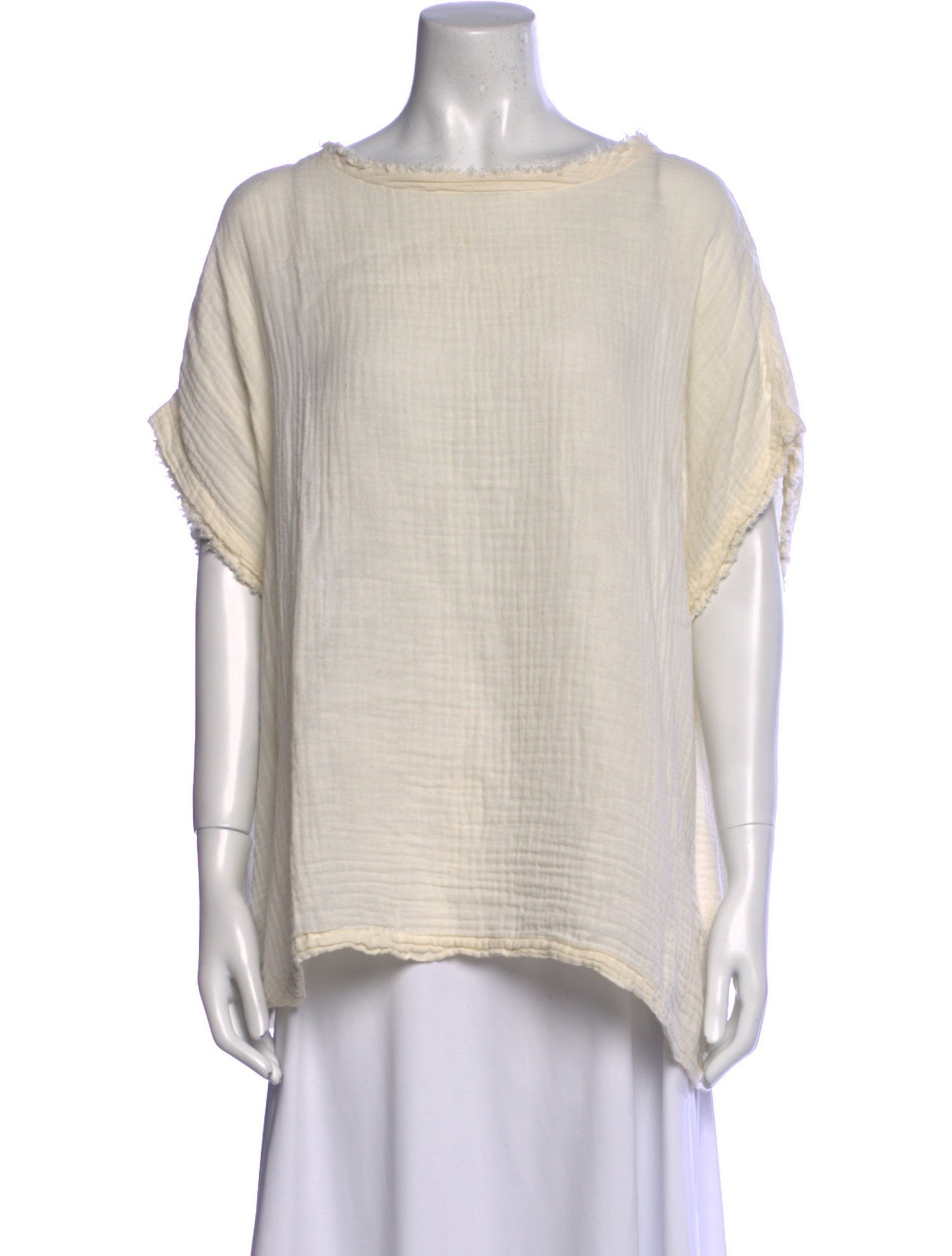 Black Crane Bateau Neckline Short Sleeve T-Shirt