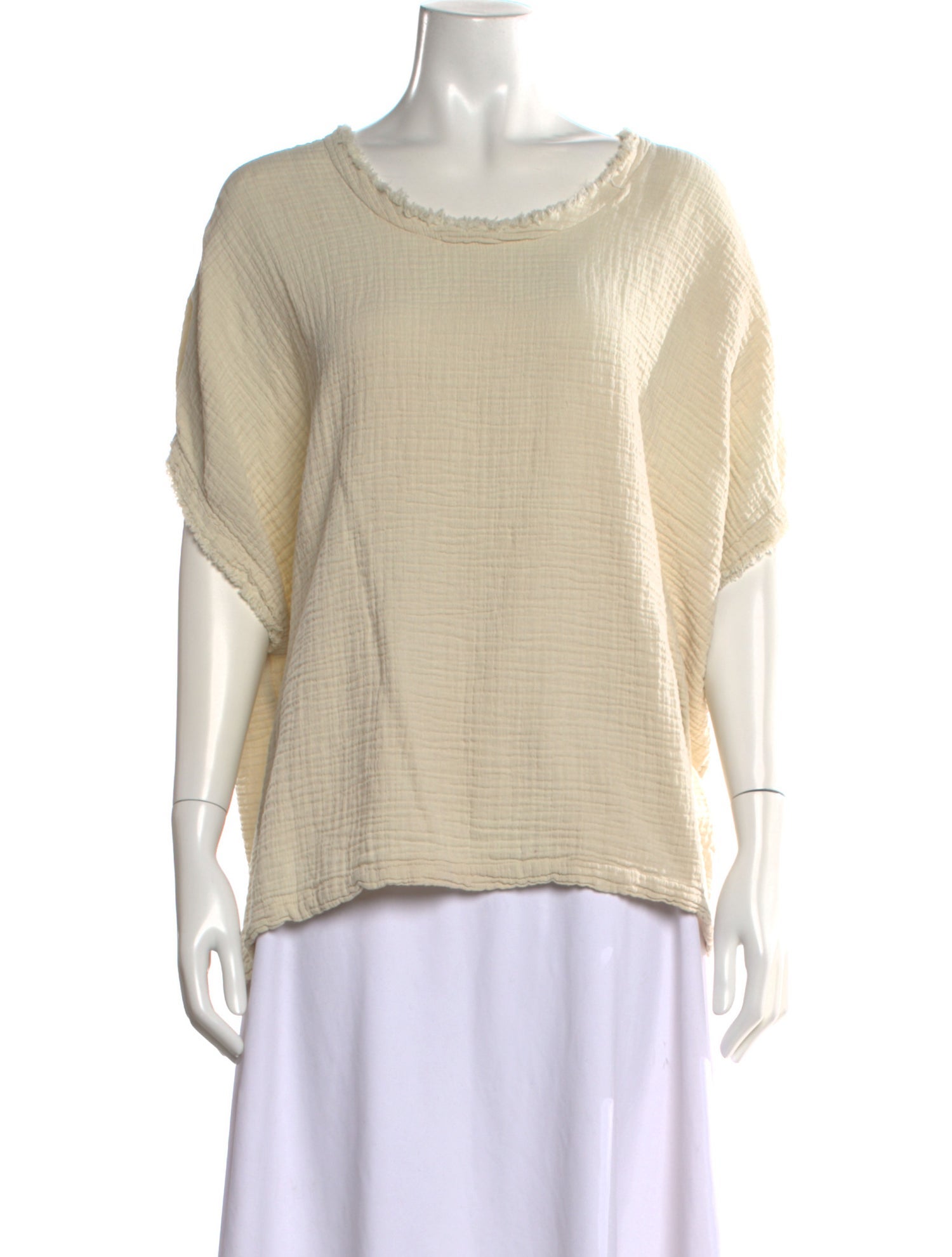 Black Crane Crew Neck Short Sleeve Top