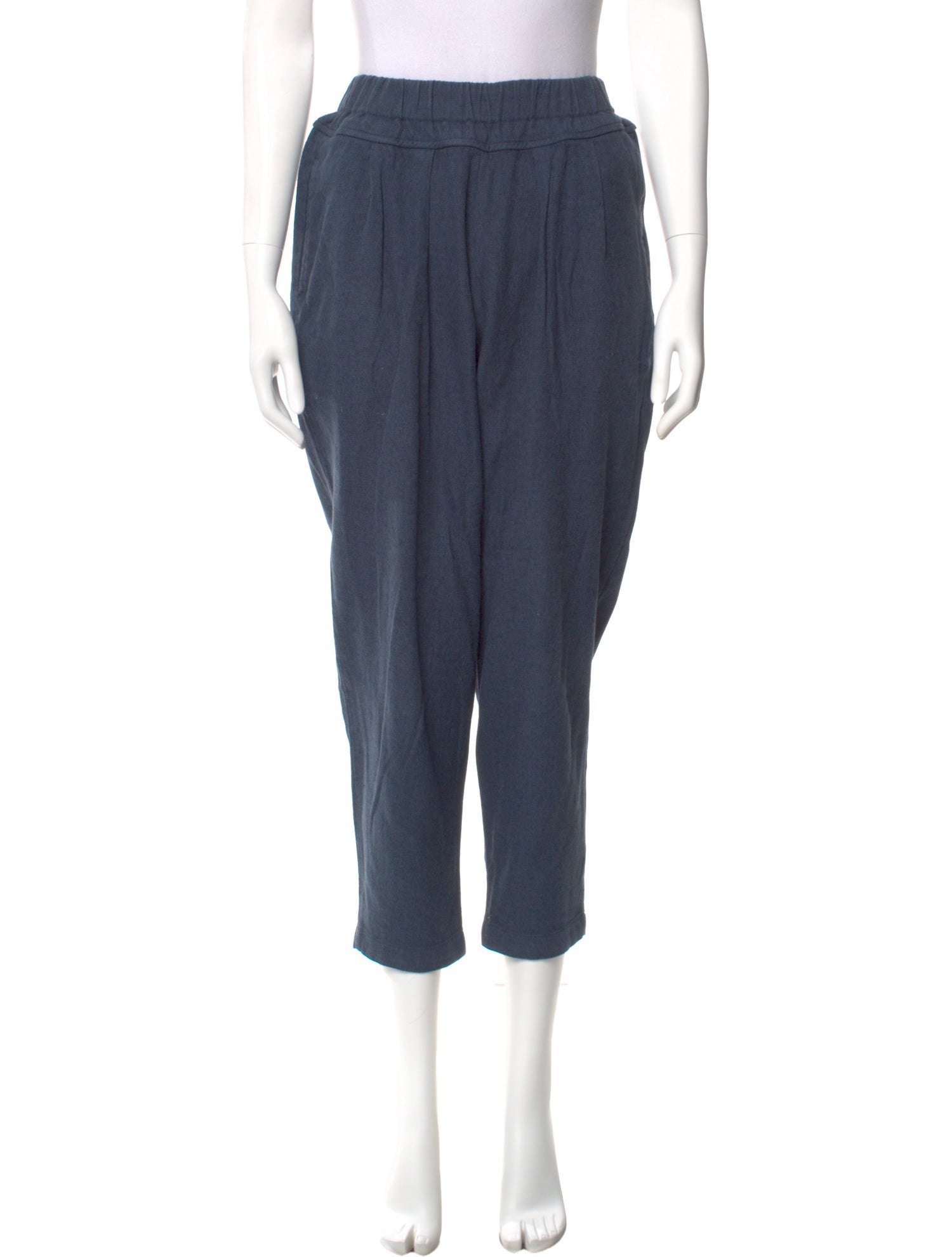 Black Crane Straight Leg Pants