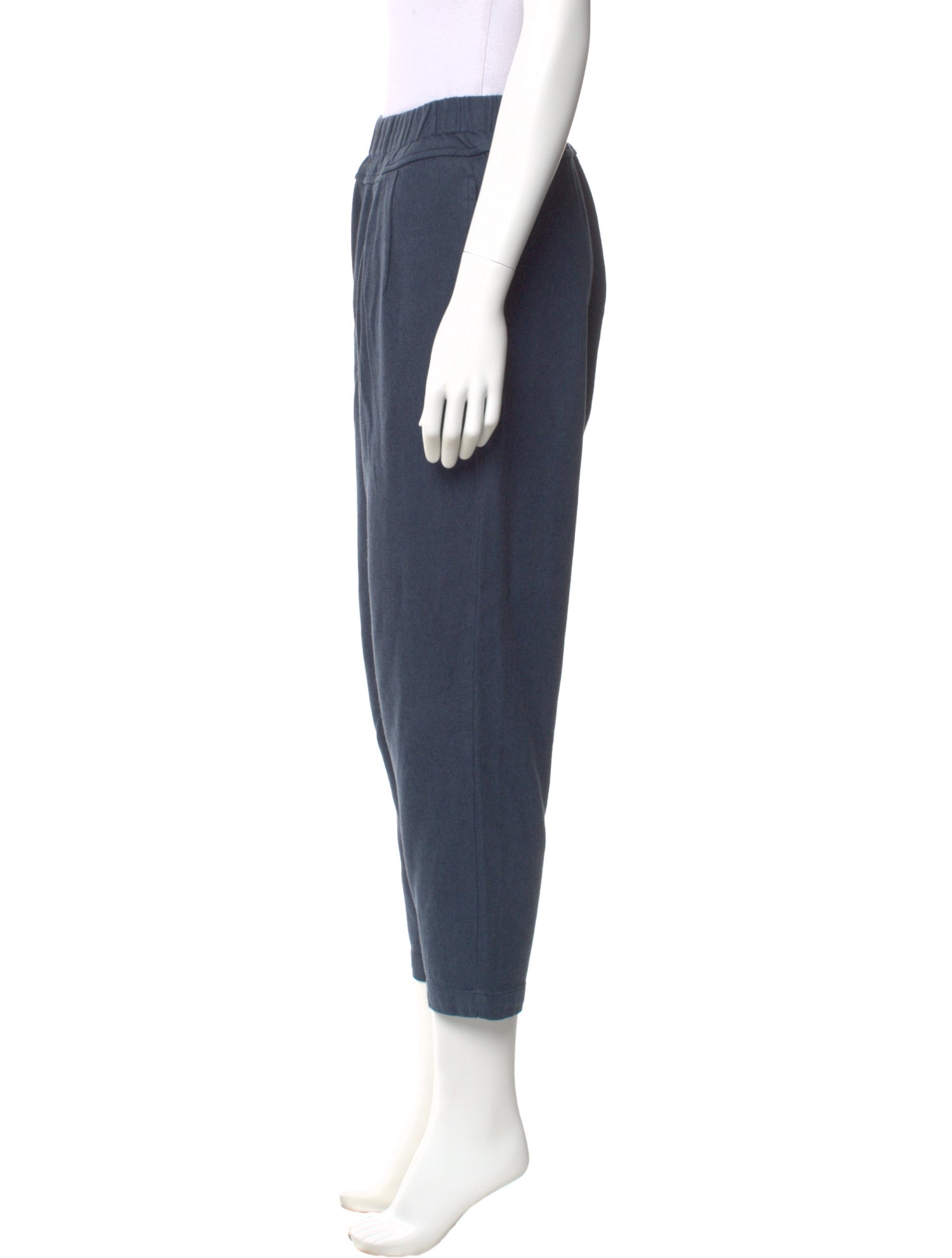 Black Crane Straight Leg Pants