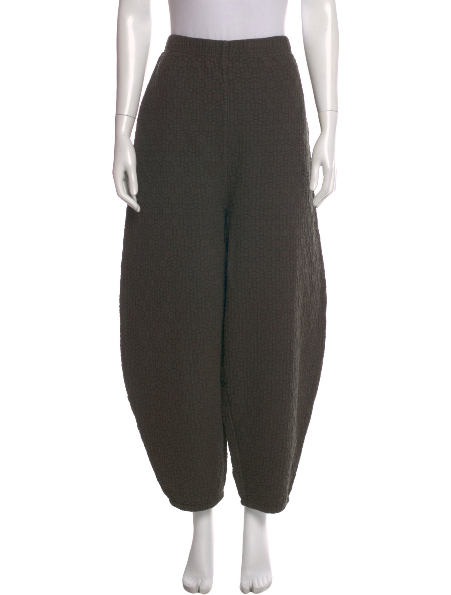 Black Crane Straight Leg Pants