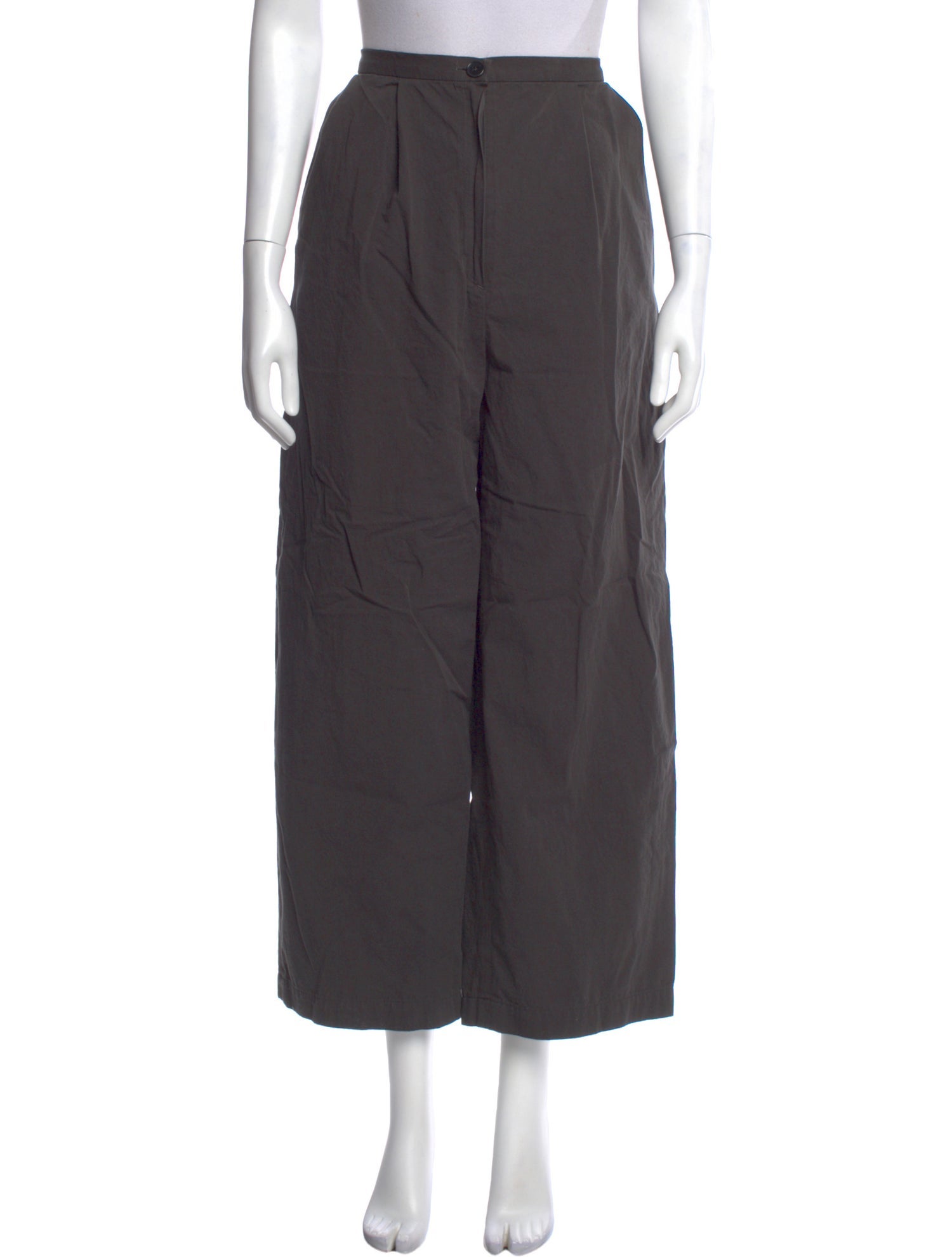 Black Crane Wide Leg Pants