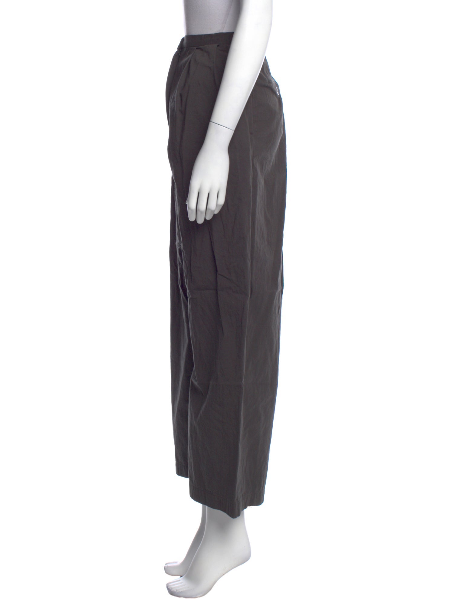 Black Crane Wide Leg Pants
