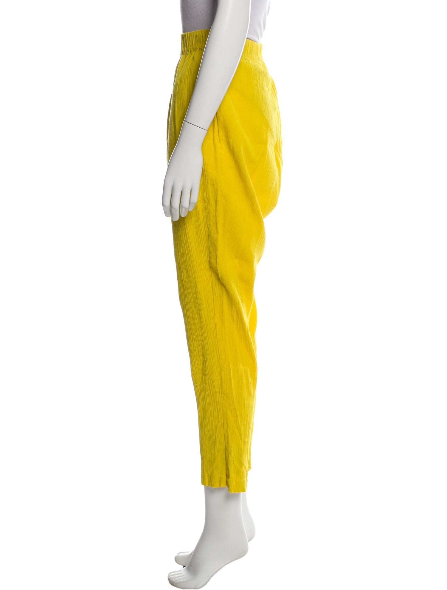 Black Crane Straight Leg Pants