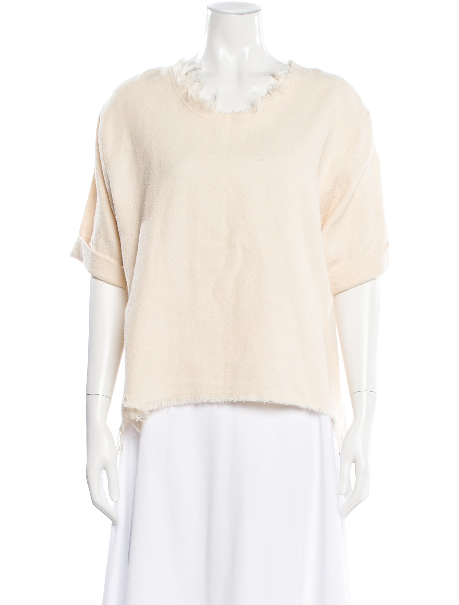 Black Crane Crew Neck Short Sleeve Top