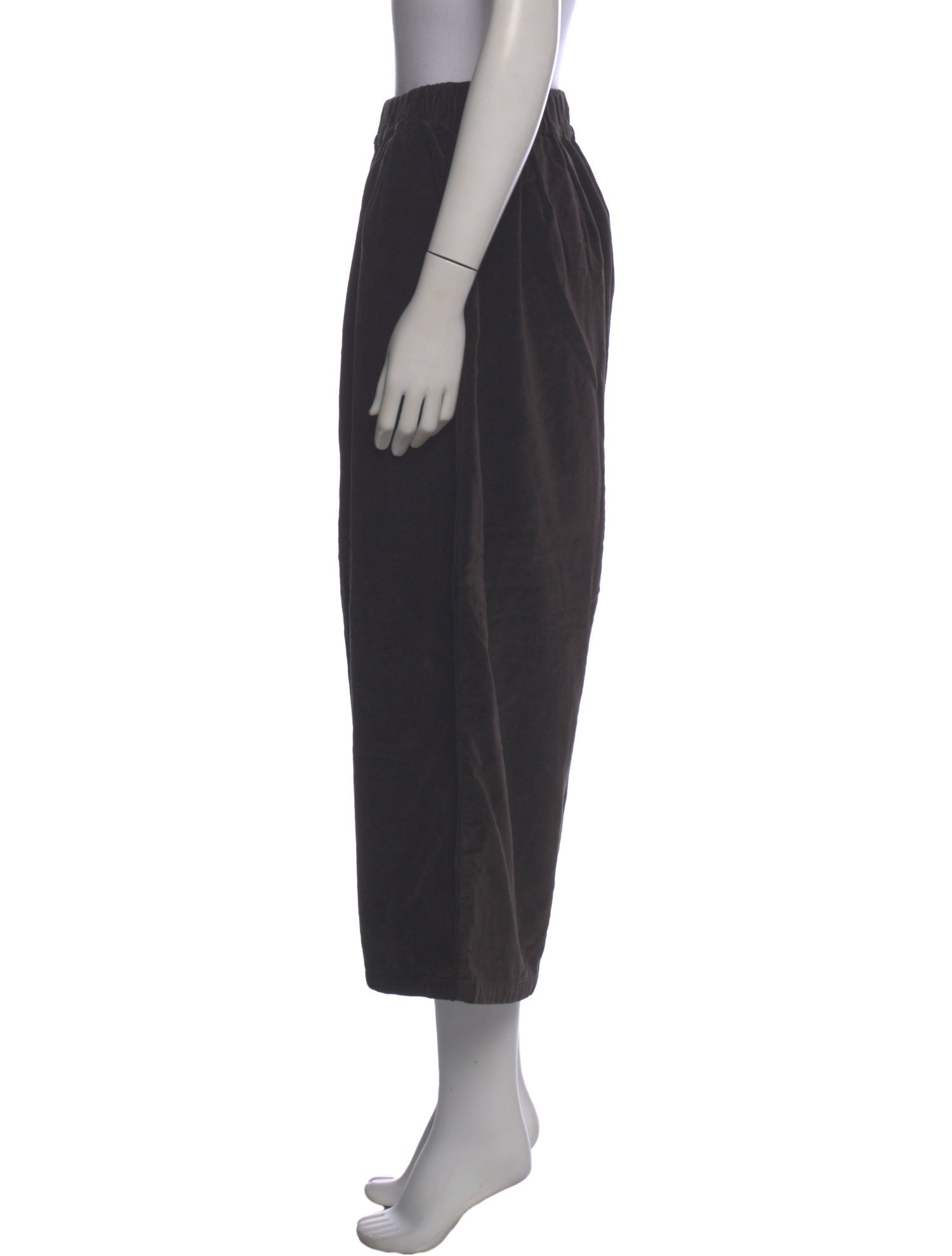 Black Crane Wide Leg Pants