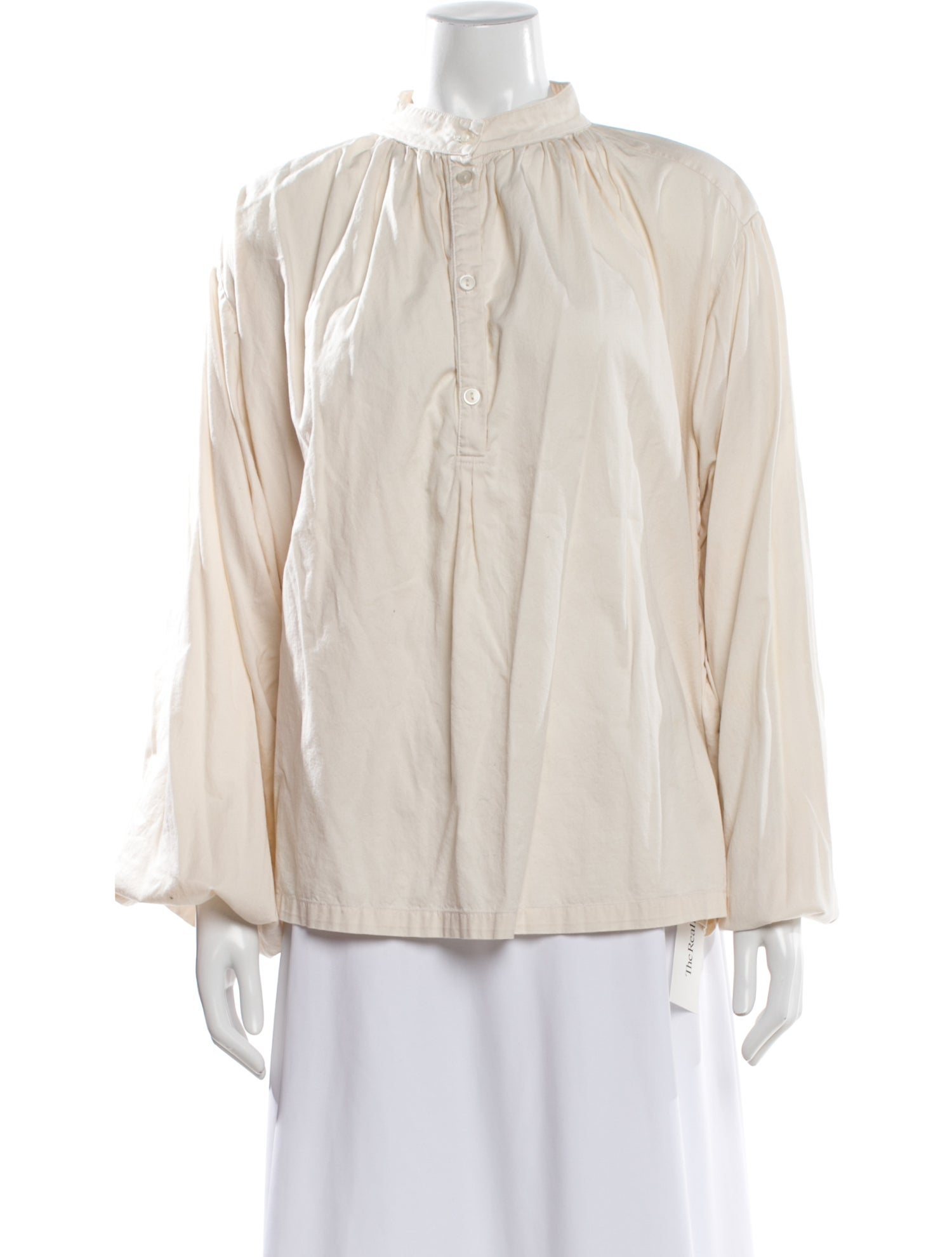 Black Crane Long Sleeve Top