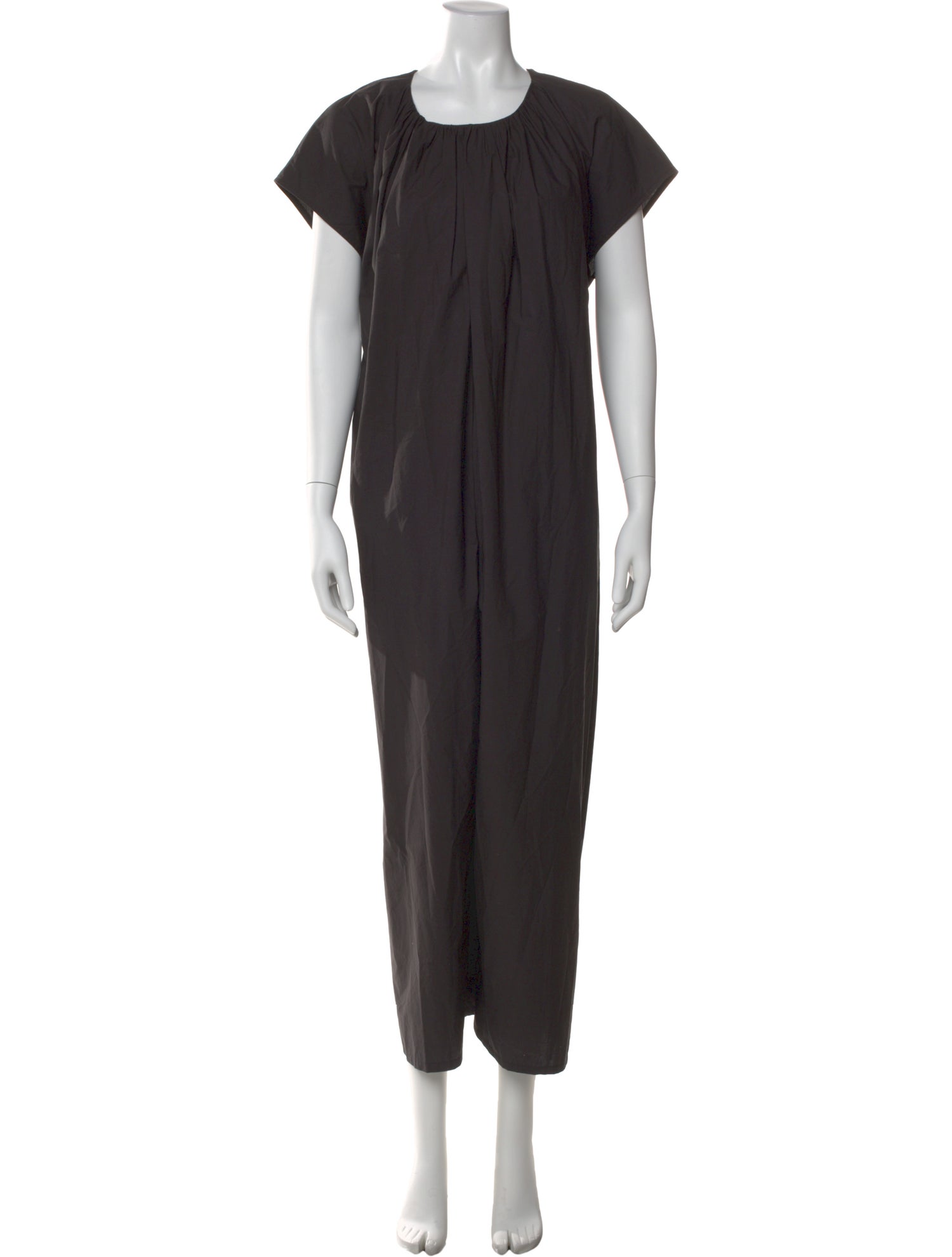 Black Crane Scoop Neck Jumpsuit w/ Tags