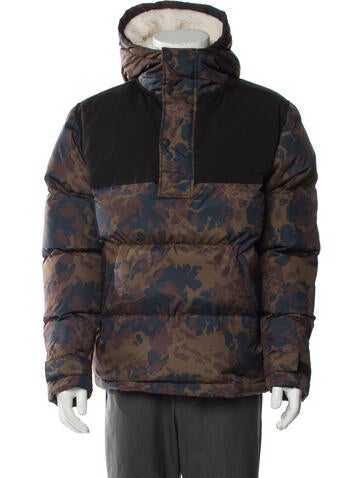 Wood Outerwear Printed Puffer Coat S
