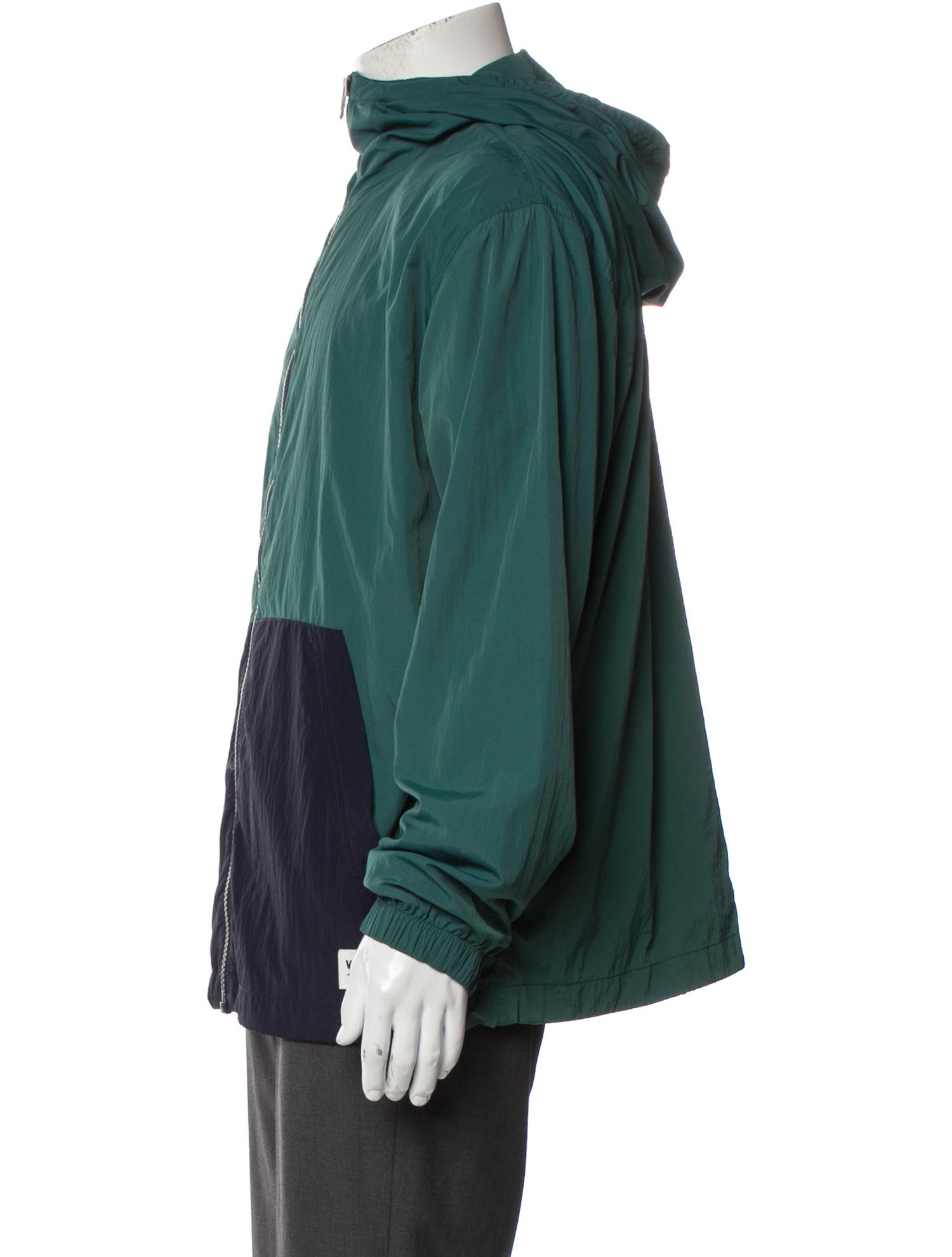 Wood Wood Colorblock Pattern Windbreaker w/ Tags