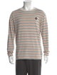 Wood Wood Striped Crew Neck T-Shirt