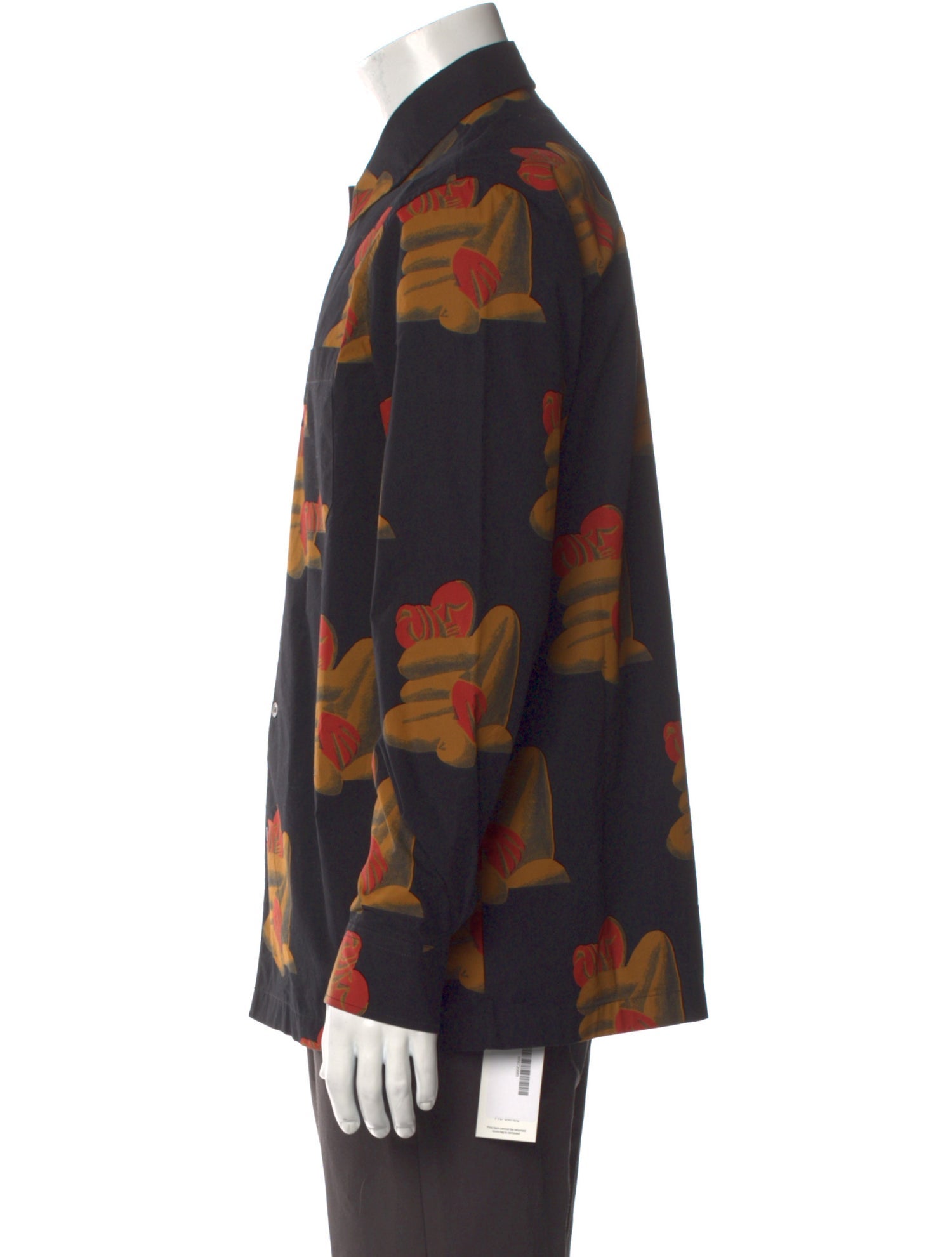 Wood Wood Printed Long Sleeve Shirt