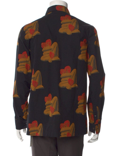 Wood Wood Printed Long Sleeve Shirt