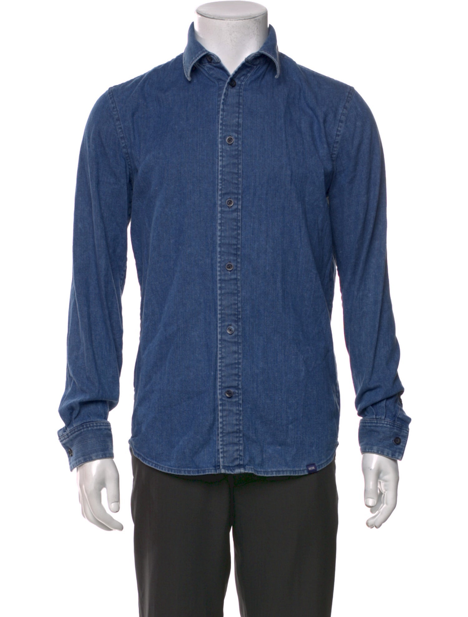 Wood Wood Long Sleeve Denim Shirt