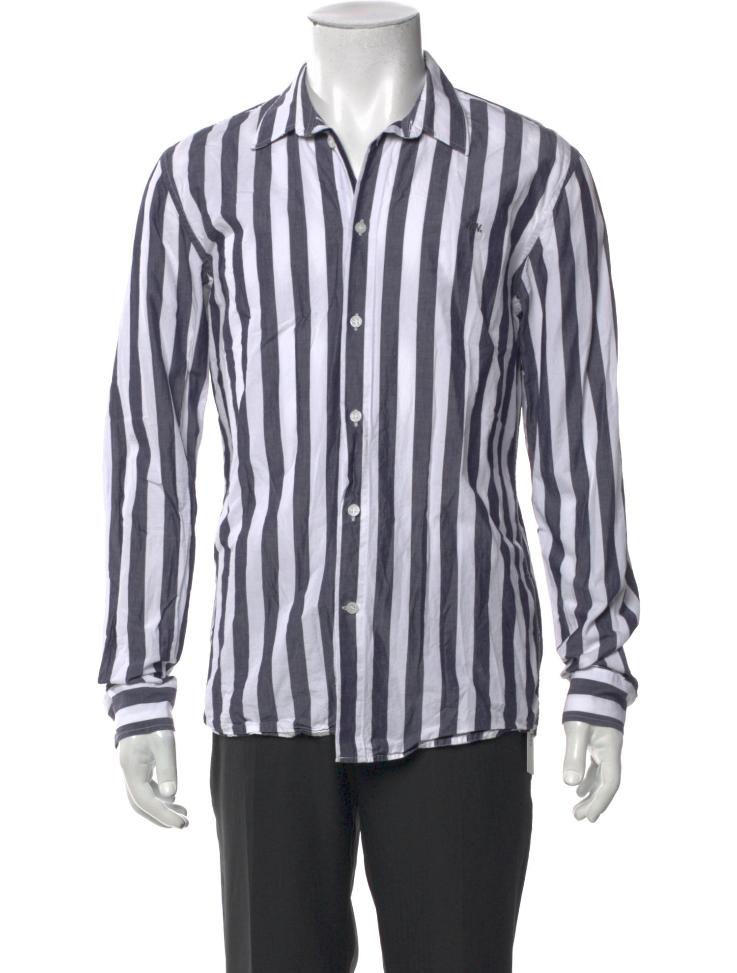 Wood Wood Striped Long Sleeve Shirt