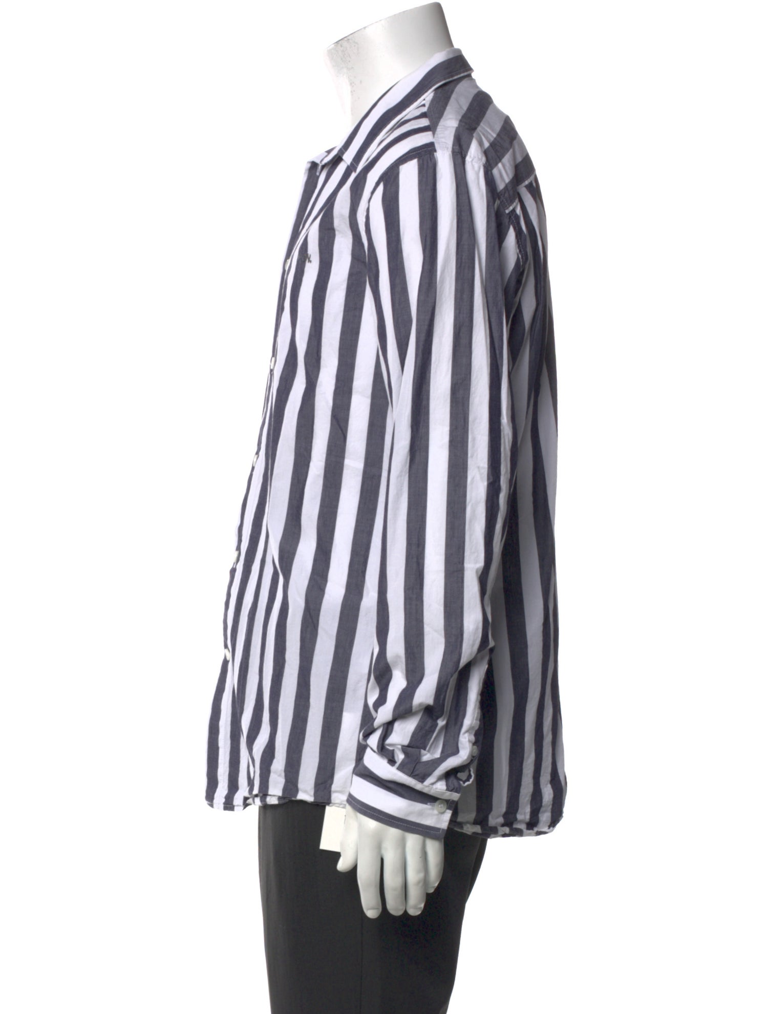 Wood Wood Striped Long Sleeve Shirt
