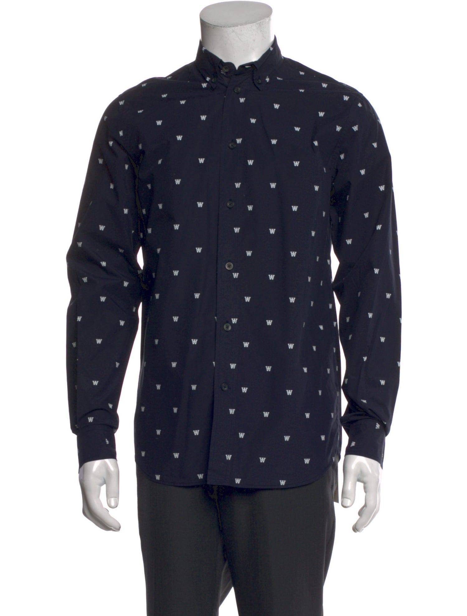 Wood Wood Printed Long Sleeve Shirt