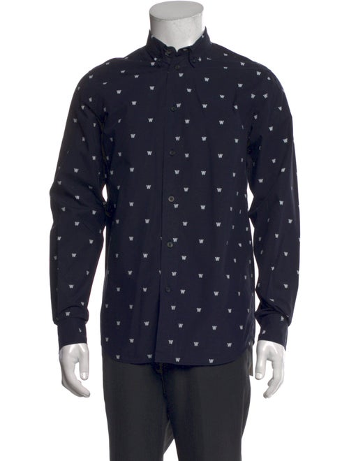 Wood Wood Printed Long Sleeve Shirt