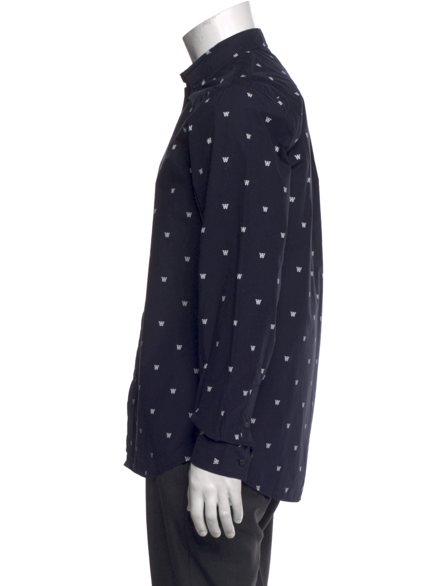 Wood Wood Printed Long Sleeve Shirt