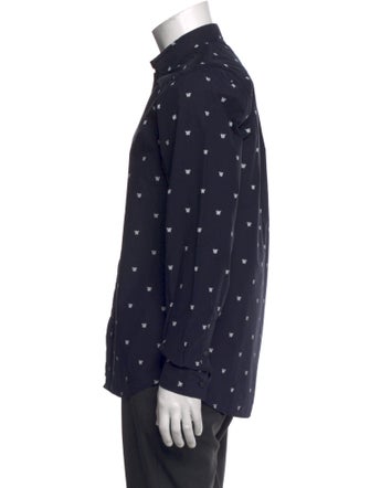 Wood Wood Printed Long Sleeve Shirt