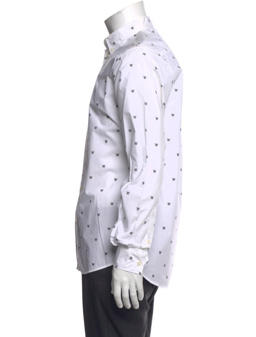 Wood Wood Printed Long Sleeve Shirt