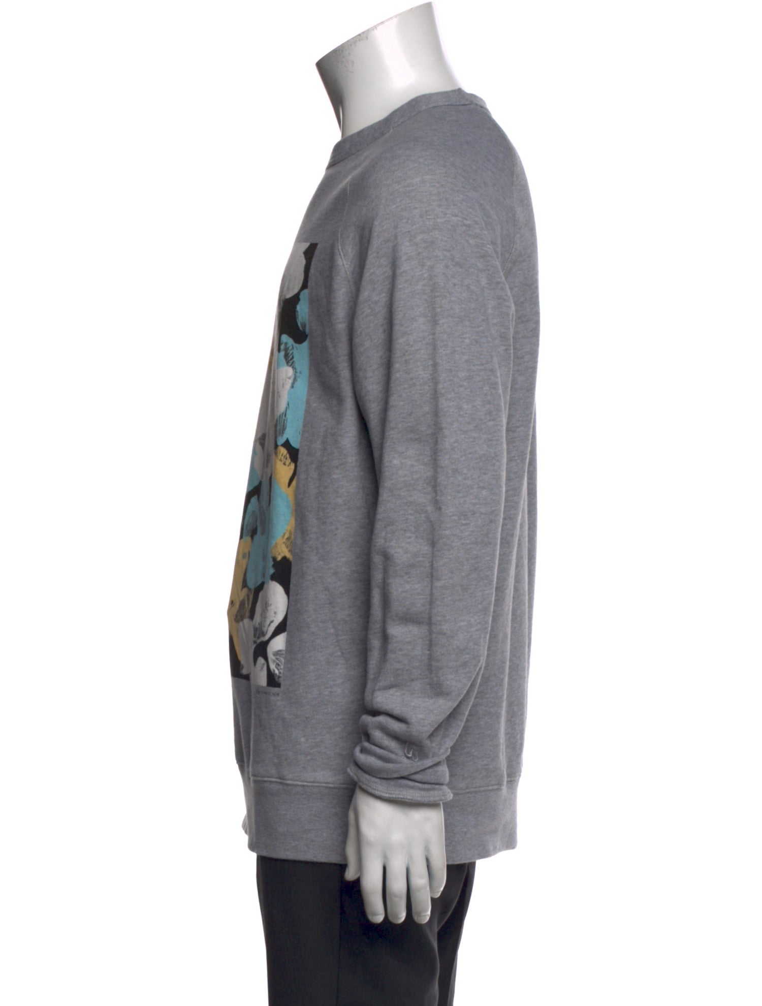 Wood Wood Graphic Print Crew Neck Sweatshirt