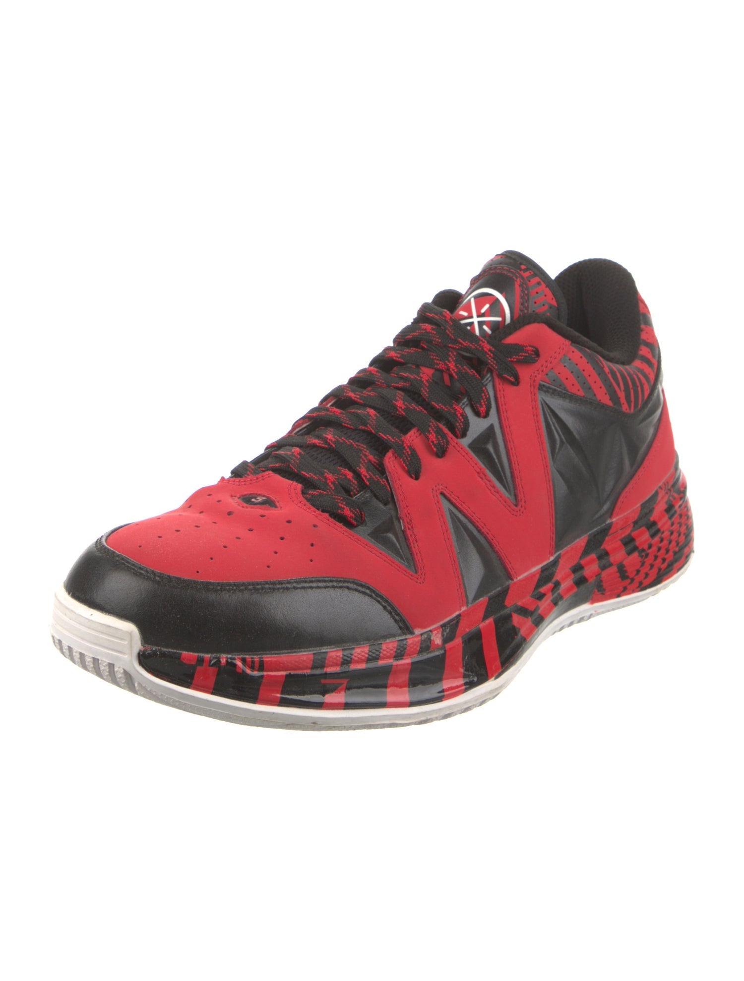 Way of Wade Leather Printed Athletic Sneakers