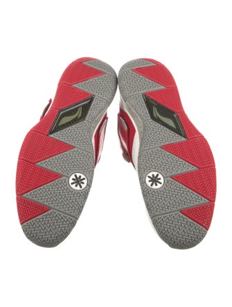 Li-Ning Leather Printed Sneakers