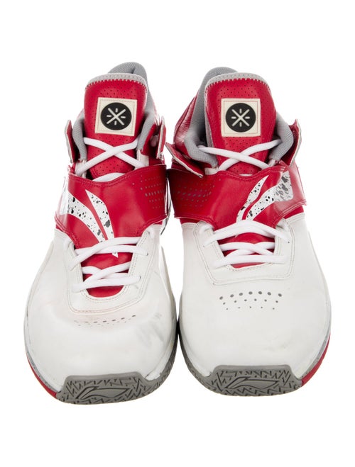 Way of Wade Leather Printed Athletic Sneakers