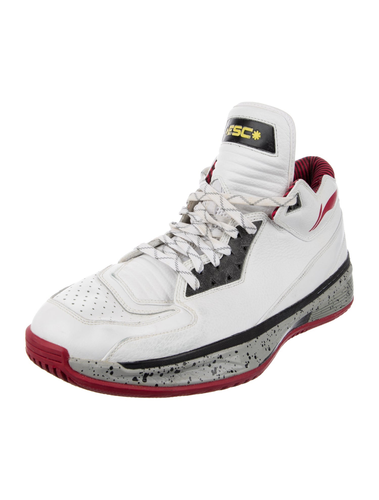 Way of Wade Leather Printed Athletic Sneakers