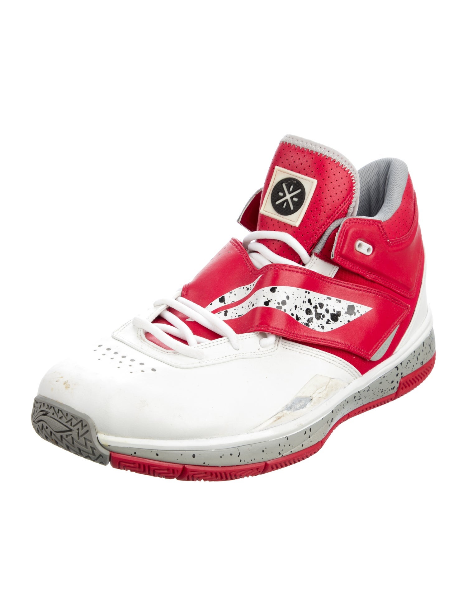 Way of Wade Leather Strap Sneakers
