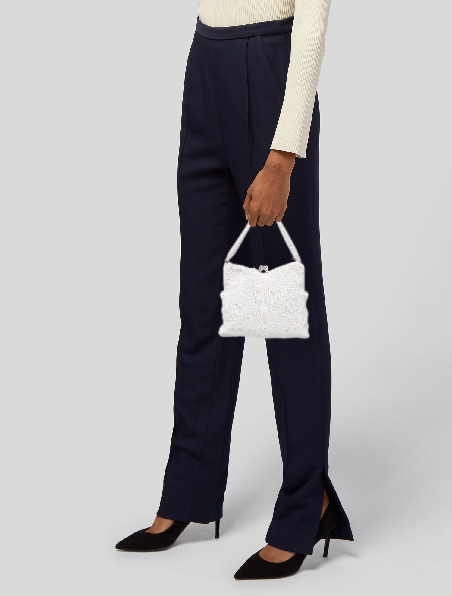 Walborg Satin Messenger Bag Vintage