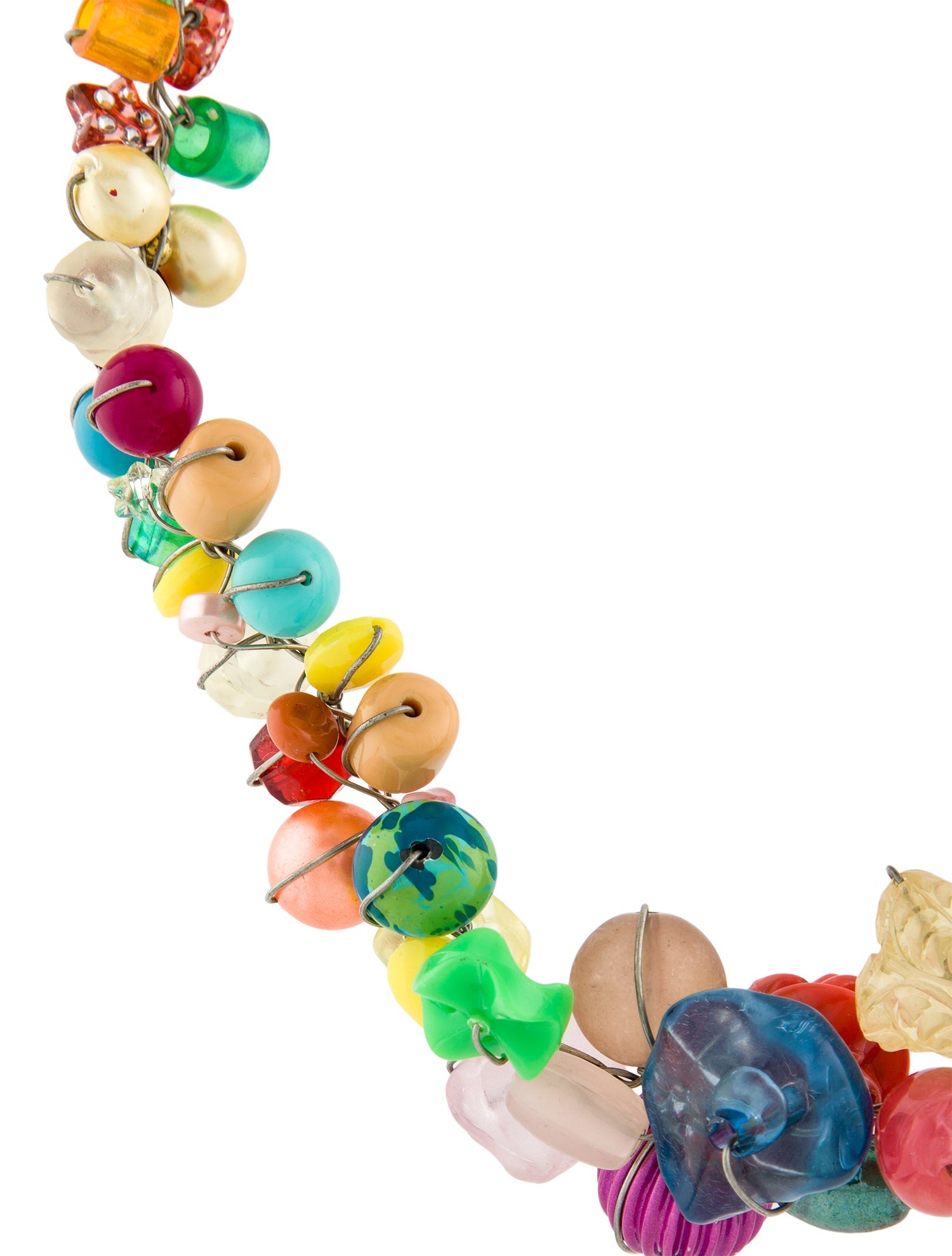Abra Beaded Collar Necklace