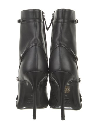 Abra Leather Moto Boots