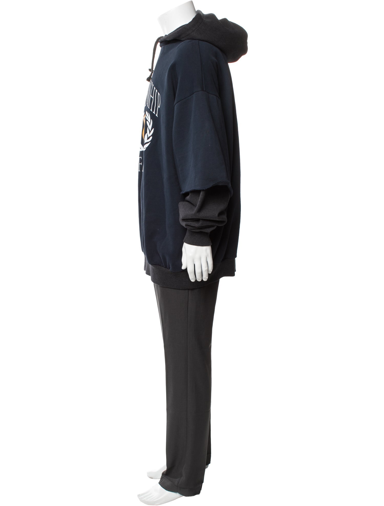 Abra Graphic Print Crew Neck Hoodie