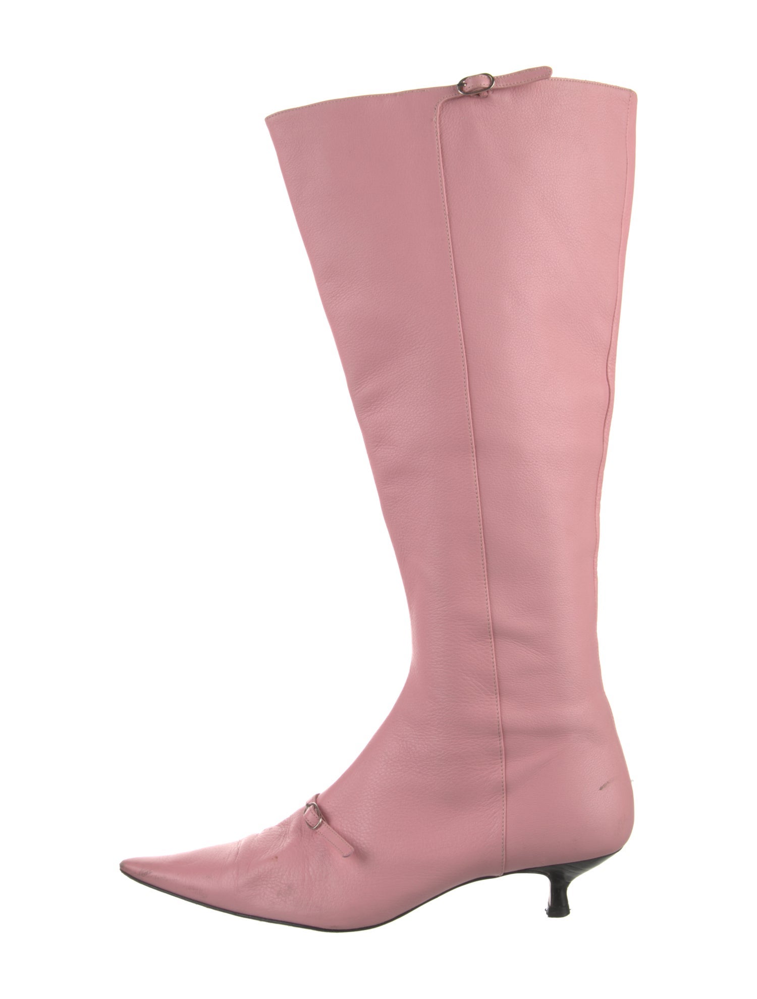 Abra Leather Rain Boots