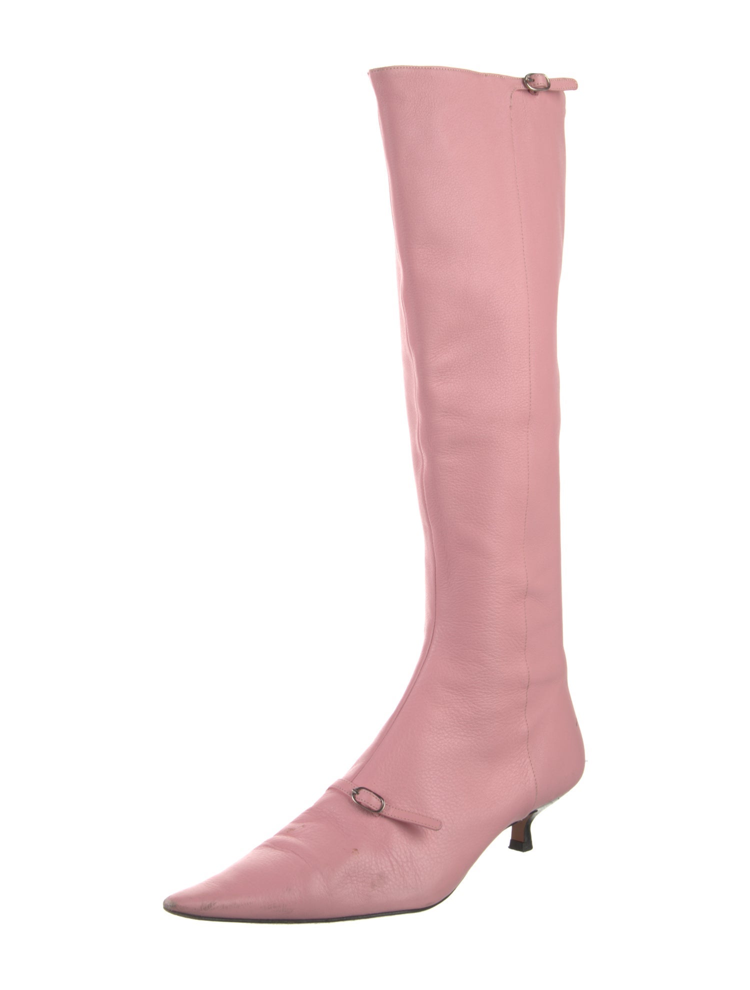 Abra Leather Rain Boots