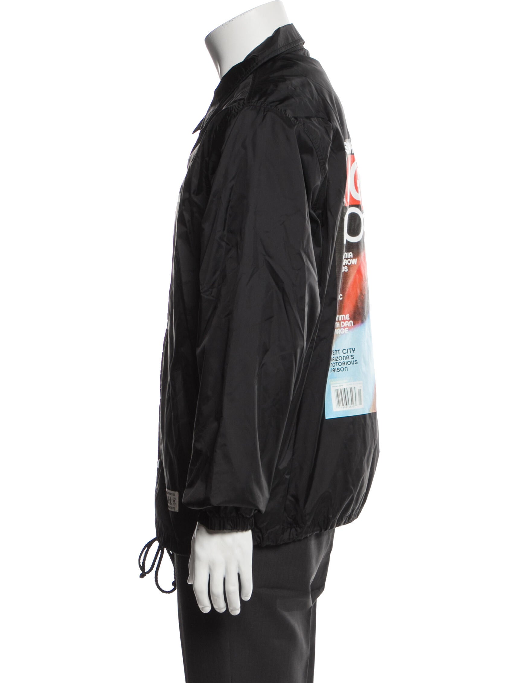 Wacko Maria Guilty Parties Graphic Print Windbreaker