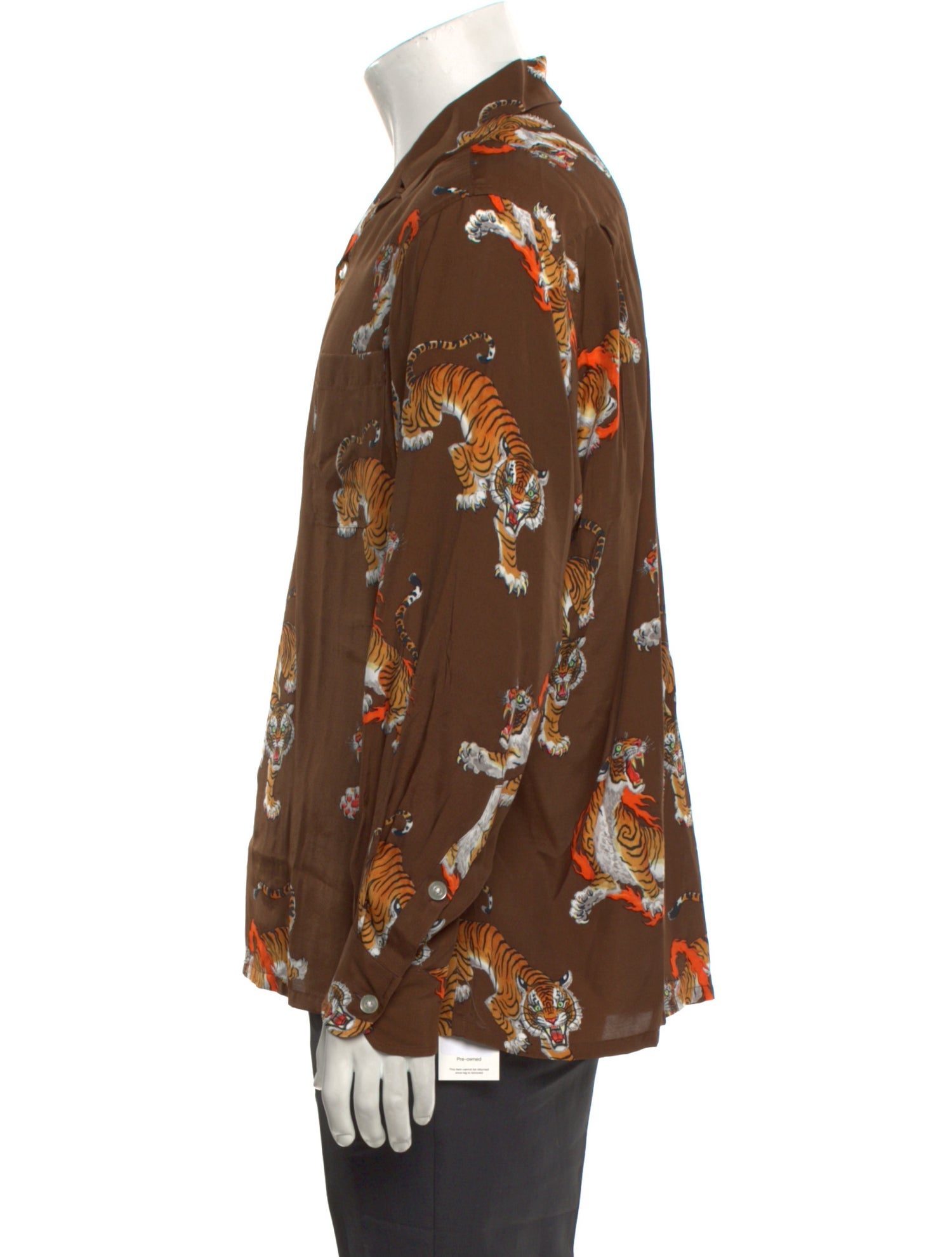 Wacko Maria Guilty Parties Printed Long Sleeve Shirt