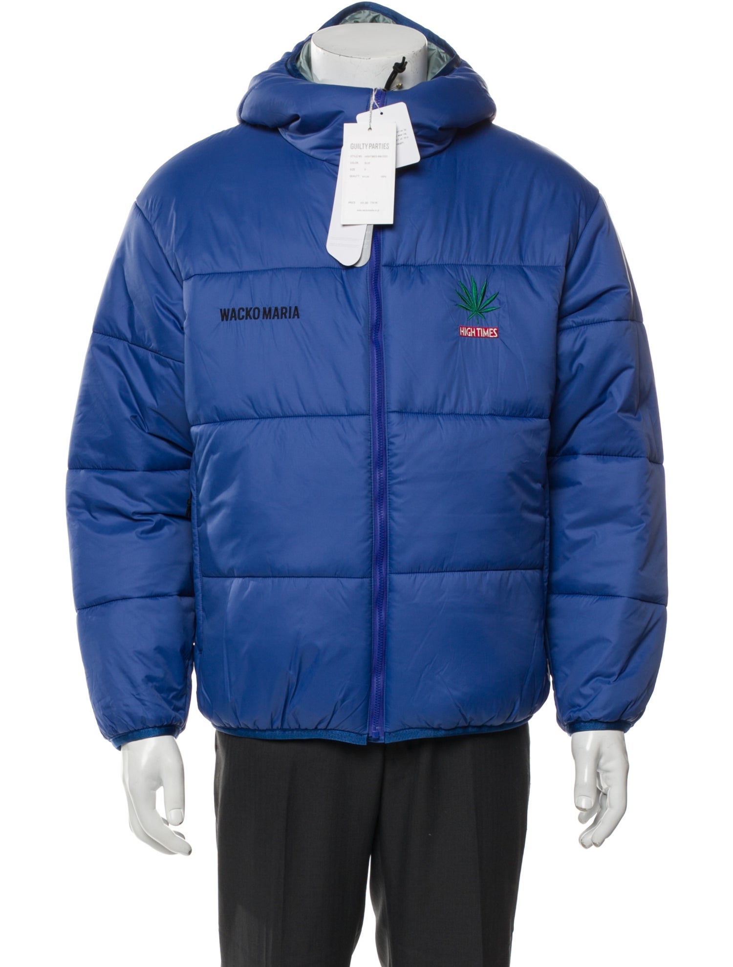 Wacko Maria Guilty Parties Puffer Coat w/ Tags