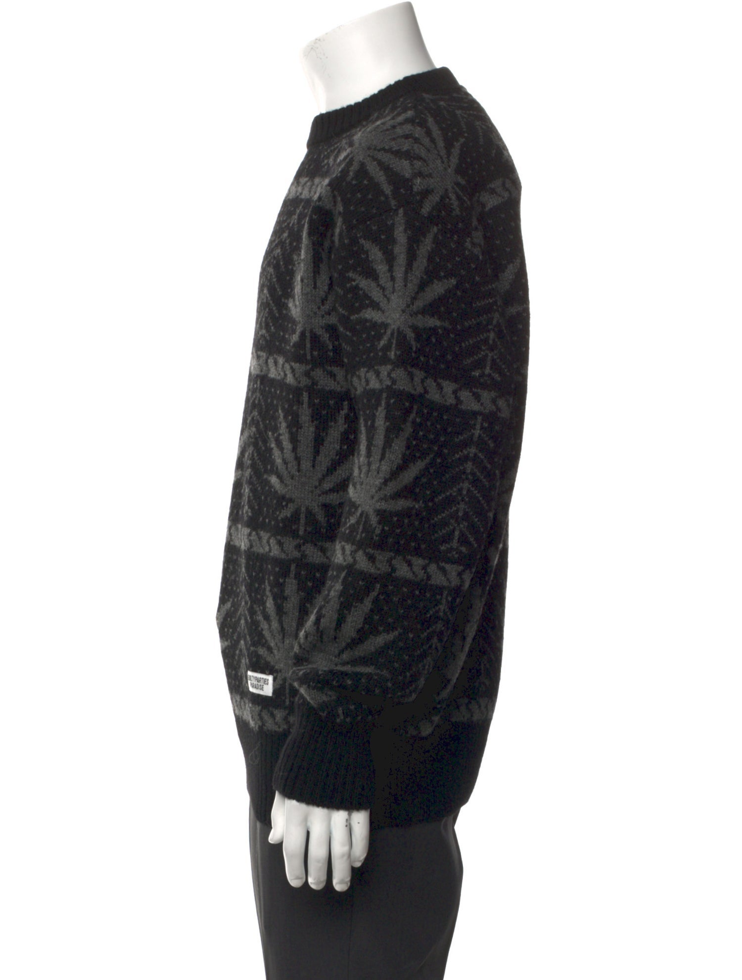 Wacko Maria Guilty Parties Wool Printed Pullover w/ Tags