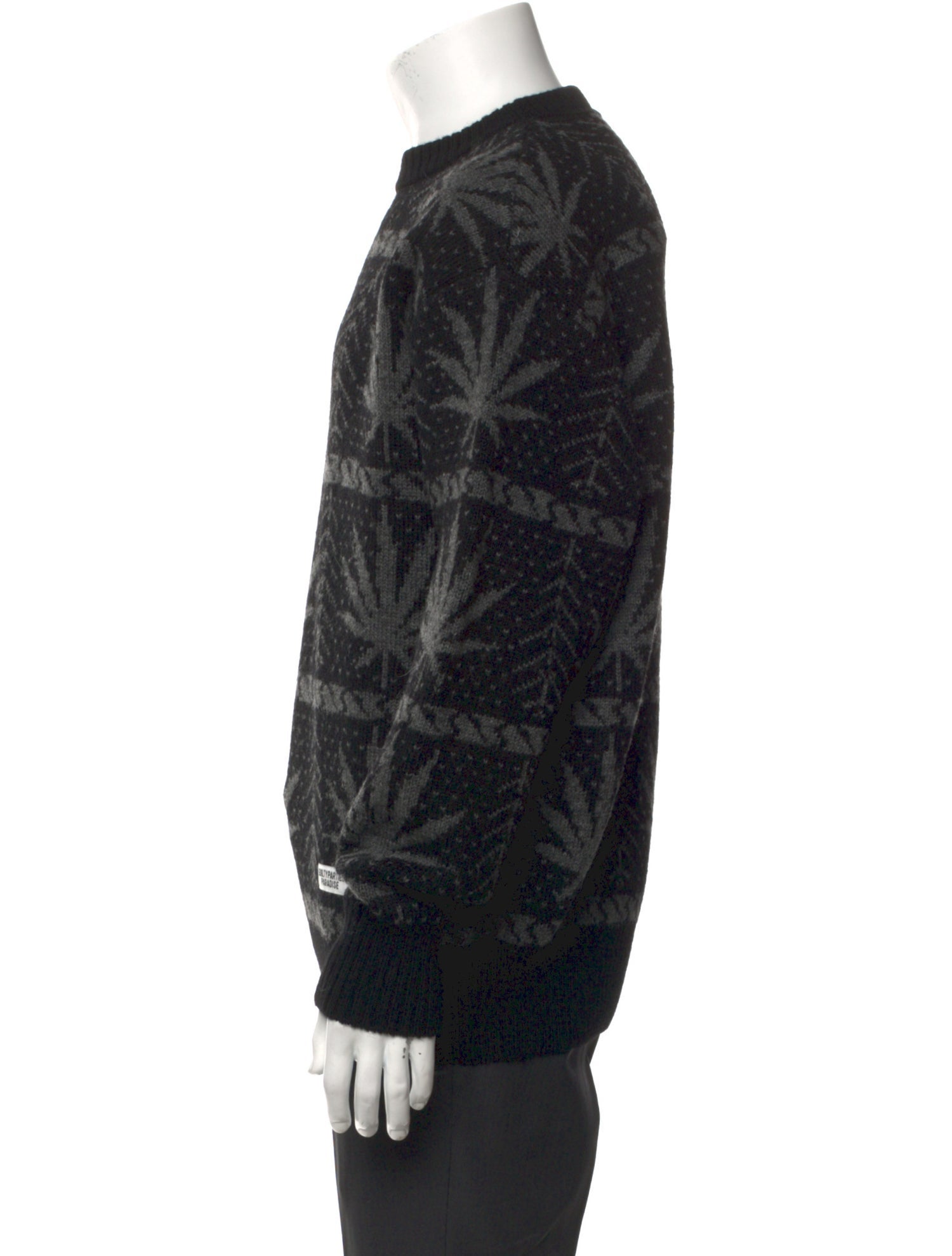 Wacko Maria Guilty Parties Wool Printed Pullover w/ Tags