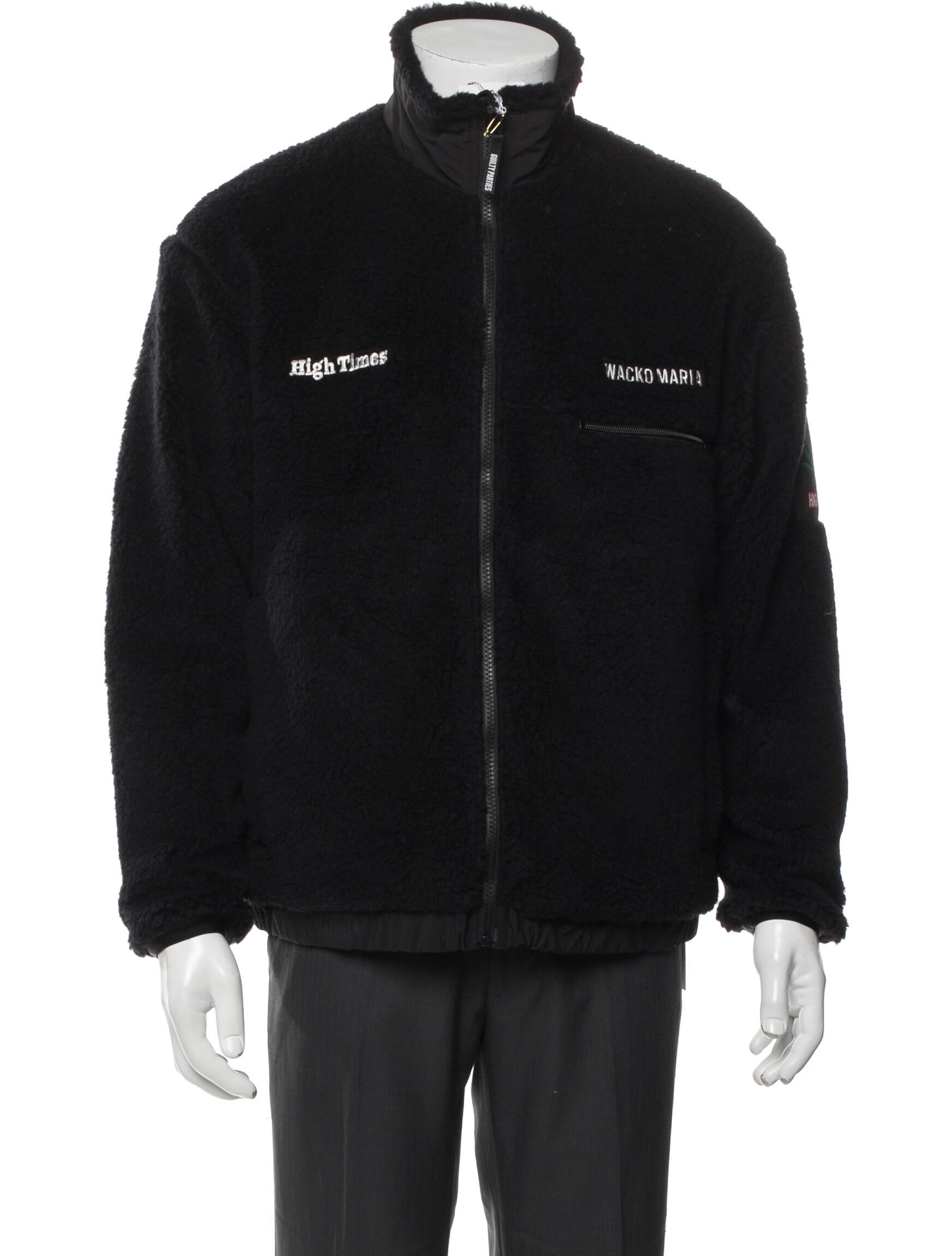 Wacko Maria Guilty Parties Graphic Print Windbreaker w/ Tags